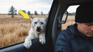 Lynx Stops Driver and Begs Him to Follow  What Happens Next Is Unbelievable [upl. by Gnaht]