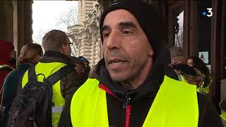 Acte VIII des gilets jaunes en Alsace  rassemblement à Strasbourg [upl. by Bose]