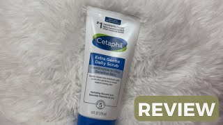 FULL REVIEW Cetaphil Extra Gentle Daily Scrub [upl. by Kiefer]