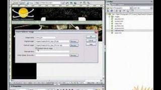 Dreamweaver tutorial  Button Rollovers  Video Tutorial [upl. by Nalor]