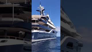 85m “Solandge” 🤩💥 yacht yachtlife luxury rich sea sailing [upl. by Moncear]