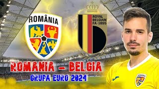 LIVE ❌ROMANIA  BELGIA ❌ 22062024 ❗ EURO 2024 GRUPE MECIURILIVEAUDIO [upl. by Aileda648]