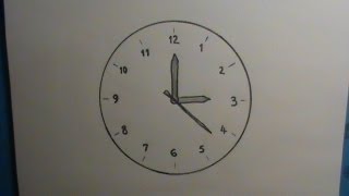 How to Draw a Clock [upl. by Tess]