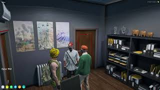 Arnie tells The Manor about Hydra threatening Hades so that they can get a crate  GTA NoPixel 40 [upl. by Tiram]