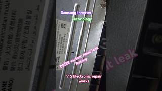 Samsung inverter Technology R600 Gas leak Testing Darier Vacuum joint leak [upl. by Assirral993]