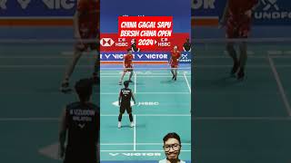 Momen final bulutangkis China Open 2024 sektor Ganda putra yang gagal direbut China badminton [upl. by Anujra]