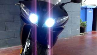 05 R1 with HID 6000K [upl. by Alul905]