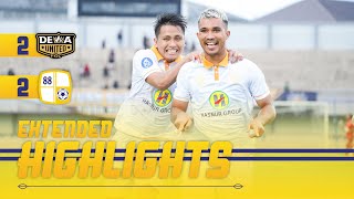 EXTENDED HIGHLIGHTS  Dewa United FC vs PS BARITO PUTERA [upl. by Wemolohtrab]