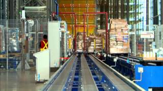 Sobeys Delivering The Future automated case picking and palletizing system by WITRON [upl. by Anyd]