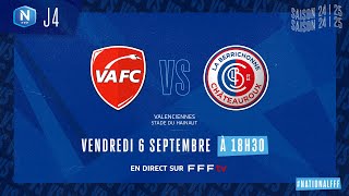 J4 I Valenciennes FC – LB Châteauroux 31 le résumé I National FFF 20242025 [upl. by Ultun41]