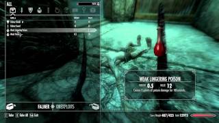 HD Lets Play Skyrim 261 Slave Pens [upl. by Neeuq]