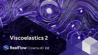 RealFlow  Cinema 4D 20 Viscoelastics Part 2 Tutorial Subs Available [upl. by Jacoby619]