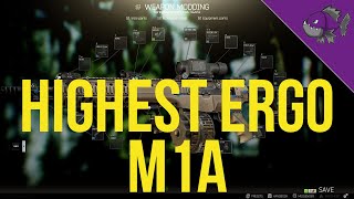 Highest Ergo M1A  Modding Guide  Escape From Tarkov [upl. by Natrav]