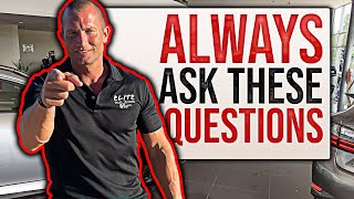 Questions to ALWAYS ask on the car lot as a Car Salesman  Car Selling Tips [upl. by Quinlan]