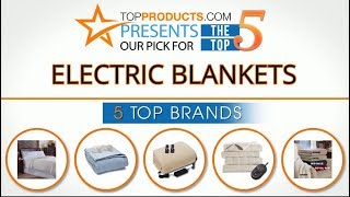 Best Electric Blanket Reviews – How to Choose the Best Electric Blanket [upl. by Eikram]