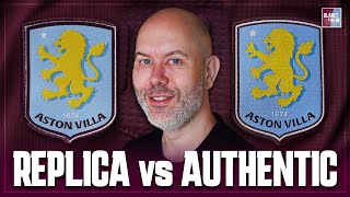 The Kit Breakdown x Claret amp Blue  Aston Villa Replica vs Pro Shirt [upl. by Grimonia]