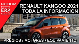 Nueva Renault KANGOO 2021 Toda la INFORMACIÓN Precios  Equipamiento  Motorizaciones  Detalles [upl. by Trilbee93]