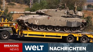 NAHOST Flächenbrand Neue Angriffe auf Israel Offensive gegen Hisbollah rückt näher I WELT LIVE [upl. by Oneil402]