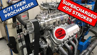 SUPERCHARGED 496 BBCPROCHARGER VS 671 [upl. by Wartow]