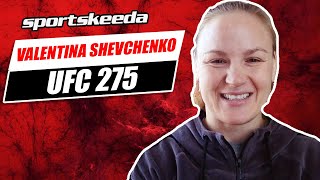 Valentina Shevchenko talks UFC 275 title defense Miesha Tate amp Boxing [upl. by Atnahsal]