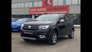 Dacia Sandero Stepway 09 TCe 90ch Pretsige 1erMain Carplay Camera Clim Auto Gps  10692 [upl. by Yerrok]