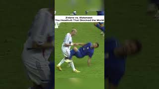 Zidane vs Materazzi The Headbutt That Shocked the Worldsoccerplayer soccerstarzidanematerazzi [upl. by Koblick]