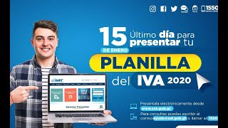 El análisis Plazo para presentar planilla del IVA 2020 vence el 15 de enero [upl. by Leyes]