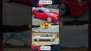 Corsa GSI Versus Gol GTI [upl. by Aihsram437]