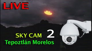 Tepoztlán Morelos Sky Cam 2 OVNIS UFOS [upl. by Rubel]