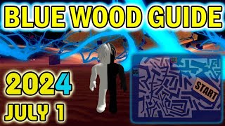 Lumber Tycoon 2  BLUE WOOD  2024 July 1 [upl. by Yee953]