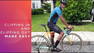 Cycling Clipping In and Out made Easy [upl. by Nydnarb]