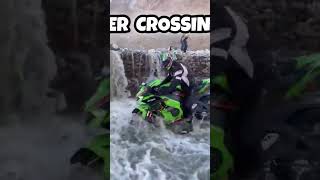 First Zx10r inside Pangong Lake Most Dangerous Water Crossing Preparation for Ladakh Ride [upl. by Ocir]