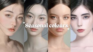 What Is Your Personal Color  12 seasonal color analysis with quiz [upl. by Imorej]