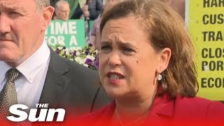 Sinn Fein calls for second referendum after Boris meeting [upl. by Yznyl]