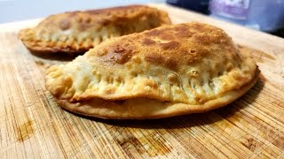 How To Make The Easiest Shallow Fried Empanada Pies  Meat Pie [upl. by Amadeus]