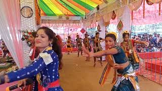 Ghuchapali Ledis kirtan party 2024 🌷 Viral sambalpuri dance 💃Jasmin majhi kirtan 2024 [upl. by Jecon]