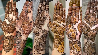 new mehndi design 2024 front hand Arabic mehndi design simple alveenafatimaA [upl. by Harold]