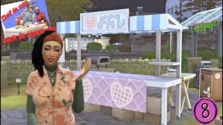 Los Sims 4  Abriendo un negocio Abrimos el puesto de comida nuestras primeras ventas [upl. by Mcconnell]