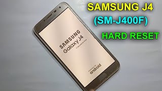 Samsung Galaxy J4 SMJ400F Hard Reset And Pattern Lock Reset [upl. by Ellennoj620]