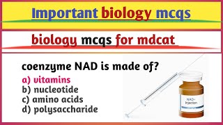 Top 30 biology MCQS biology mcqs for all competitive exam biology mcq mdcat biology [upl. by Euqinommod]