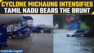 Cyclone Michaung Heavy rain lashes Chennai public holiday announced in Tamil Nadu  Oneindia News [upl. by Sapienza]