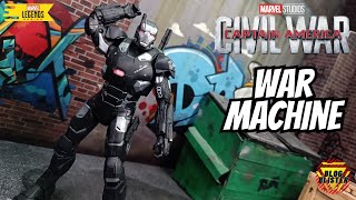 Marvel Legends War Machine MKlll Infinity Saga Civil War Reseña Review En Español [upl. by Ade274]