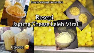 Resepi Jagung Cheese Leleh Viral Menyesal siapa xbuat sendiri [upl. by Mirelle]