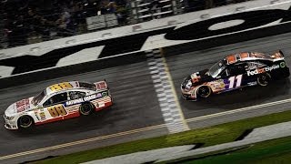 22314  Daytona  Dale Earnhardt Jr wins second Daytona 500 [upl. by Anatol]