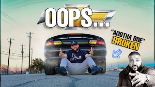 Breaking The Camaro SS  Heres What Went Wrong… [upl. by Pietra]