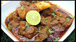 How To Make Mutton Masala  How To Cook Mutton In Pressure Cooker [upl. by Yelac]