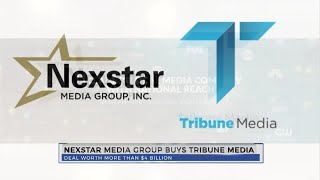 Nexstar to buy Tribune Media [upl. by Ledeen252]