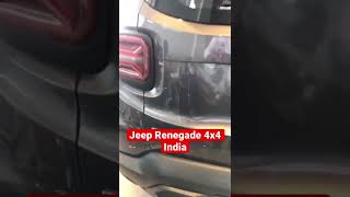 New Jeep Renegade 4X4 India  New Sub 4m SUV 😱🤩🔥 shorts youtubeshorts jeep jeepindia [upl. by Melanie]