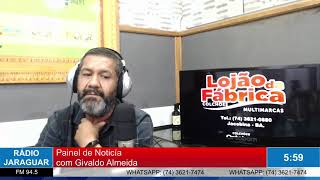 tvjacobina PAINEL DE NOTICIA ep 496  Com GIVALDO ALMEIDA  12092024 [upl. by Damiani175]