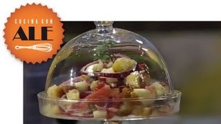 Cucina con Ale  Panzanella toscana chic  Ricetta [upl. by Nosreip]